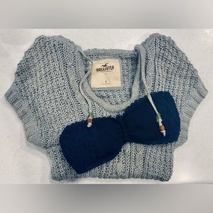 Hollister Navy Blue Lace Bandeau Size XS/S